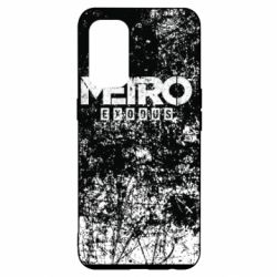 Чехол для Oppo Reno 5 4G Metro Exodus black and white - PrintSalon