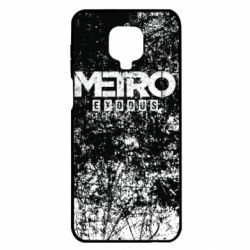 Чехол для Xiaomi Redmi Note 9S/9Pro/9Pro Max Metro Exodus black and white - PrintSalon