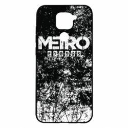 Чехол для Xiaomi Redmi Note 9/Redmi 10X Metro Exodus black and white - PrintSalon
