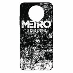 Чехол для Xiaomi Redmi Note 9 5G/Redmi Note 9T Metro Exodus black and white - PrintSalon