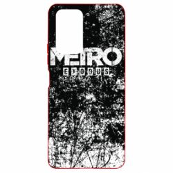 Чехол для Xiaomi Redmi Note 10 Pro Metro Exodus black and white - PrintSalon
