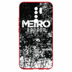 Чехол для Xiaomi Redmi 9 Metro Exodus black and white - PrintSalon