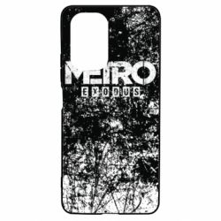 Чехол для Xiaomi Poco F3/K40 Metro Exodus black and white - PrintSalon