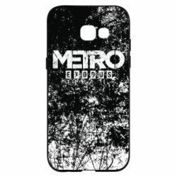Чехол для Samsung A5 2017 Metro Exodus black and white - PrintSalon