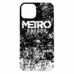 Чехол для iPhone 14 Metro Exodus black and white - PrintSalon