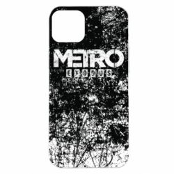 Чехол для iPhone 14 Plus Metro Exodus black and white - PrintSalon