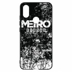 Чехол для Xiaomi Mi A2 Metro Exodus black and white