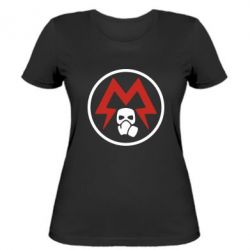 Жіноча футболка Metro Exodus emblem - PrintSalon