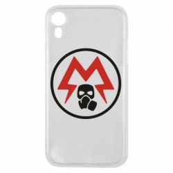 Чехол для iPhone XR Metro Exodus emblem