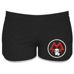 Жіночі шорти Metro Exodus emblem - PrintSalon