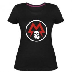 Жіноча преміум футболка Metro Exodus emblem - PrintSalon