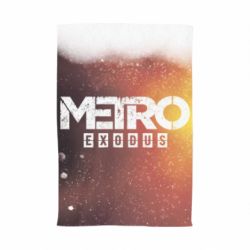 Полотенце с принтом Metro Exodus Logo - PrintSalon