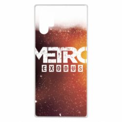 Чехол для Samsung Note 10 Plus Metro Exodus Logo - PrintSalon