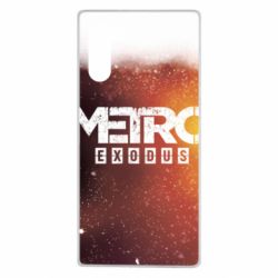 Чехол для Samsung Note 10 Metro Exodus Logo