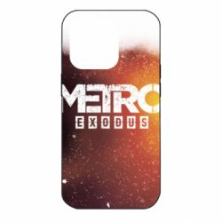 Чехол для iPhone 14 Pro Metro Exodus Logo-PrintSalon Чехол для iPhone 14 Pro Metro Exodus Logo