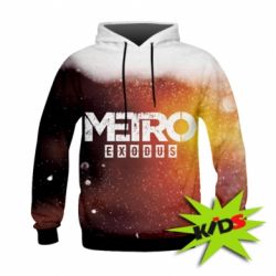 Детское 3D худи Metro Exodus Logo - PrintSalon