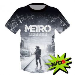 Дитяча 3D футболка Metro: Exodus - PrintSalon
