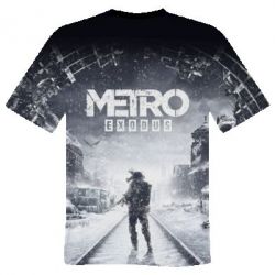 Чоловіча футболка 3D Metro: Exodus - PrintSalon