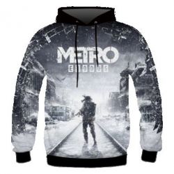 Чоловіче 3D худі Metro: Exodus - PrintSalon