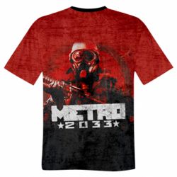 Чоловіча футболка 3D Metro player 2033 - PrintSalon