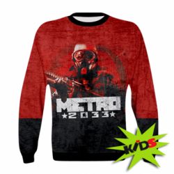 Дитячий 3D світшот Metro player 2033 - PrintSalon