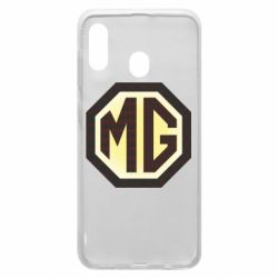 Чехол для Samsung A20 MG Cars Logo - PrintSalon