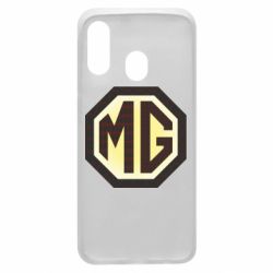 Чехол для Samsung A40 MG Cars Logo - PrintSalon