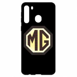 Чехол для Samsung A21 MG Cars Logo - PrintSalon