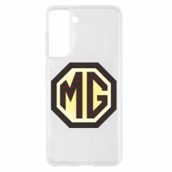 Чехол для Samsung S21 MG Cars Logo - PrintSalon