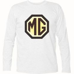 Футболка с длинным рукавом MG Cars Logo - PrintSalon