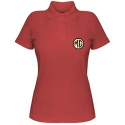 Женское поло MG Cars Logo - PrintSalon