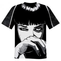 Мужская футболка 3D Mia Wallace