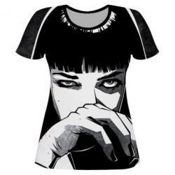 Женская футболка 3D Mia Wallace