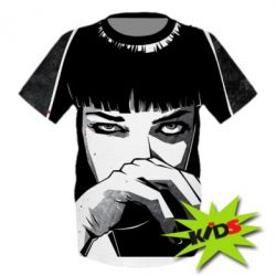 Детская 3D футболка Mia Wallace