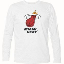 Футболка з довгим рукавом Miami Heat - PrintSalon
