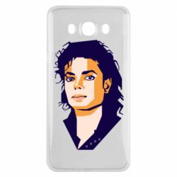 Чехол для Samsung J7 2016 Michael Jackson Graphics Cubism
