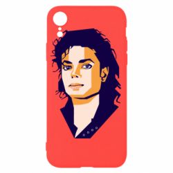 Чехол для iPhone XR Michael Jackson Graphics Cubism