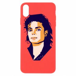 Чехол для iPhone Xs Max Michael Jackson Graphics Cubism