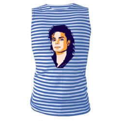 Майка-тельняшка Michael Jackson Graphics Cubism