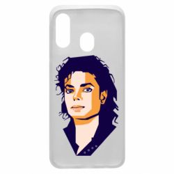 Чехол для Samsung A40 Michael Jackson Graphics Cubism