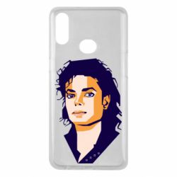 Чехол для Samsung A10s Michael Jackson Graphics Cubism - PrintSalon