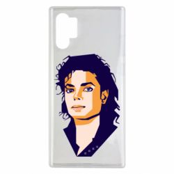 Чехол для Samsung Note 10 Plus Michael Jackson Graphics Cubism - PrintSalon
