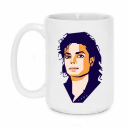Чашка 420ml Michael Jackson Graphics Cubism - PrintSalon