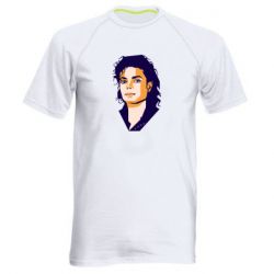 Мужская футболка для спорта Michael Jackson Graphics Cubism - PrintSalon