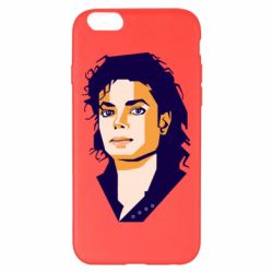 Чехол для iPhone 6 Plus/6S Plus Michael Jackson Graphics Cubism - PrintSalon