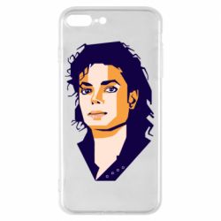 Чехол для iPhone 7 Plus Michael Jackson Graphics Cubism - PrintSalon