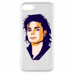 Чехол для iPhone 8 Michael Jackson Graphics Cubism