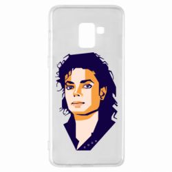 Чехол для Samsung A8+ 2018 Michael Jackson Graphics Cubism - PrintSalon