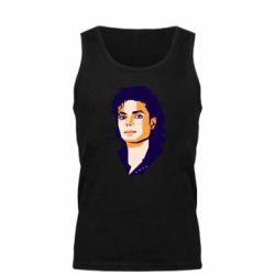 Мужская майка Michael Jackson Graphics Cubism - PrintSalon