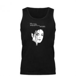 Мужская майка Michael's wealth and woes - PrintSalon